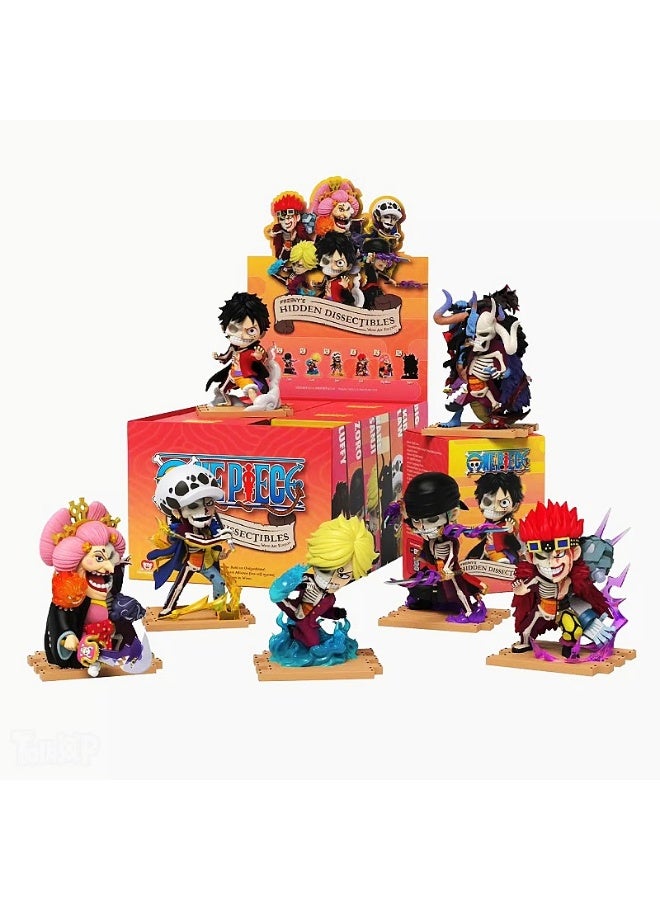 عام قطعة واحدة وبلد حرب جزيرة الأشباح نصف تشريح الجيل السابع صندوق أعمى لوفي سورون هدايا مصنوعة يدويا للعائلة والأصدقاء - Image 1