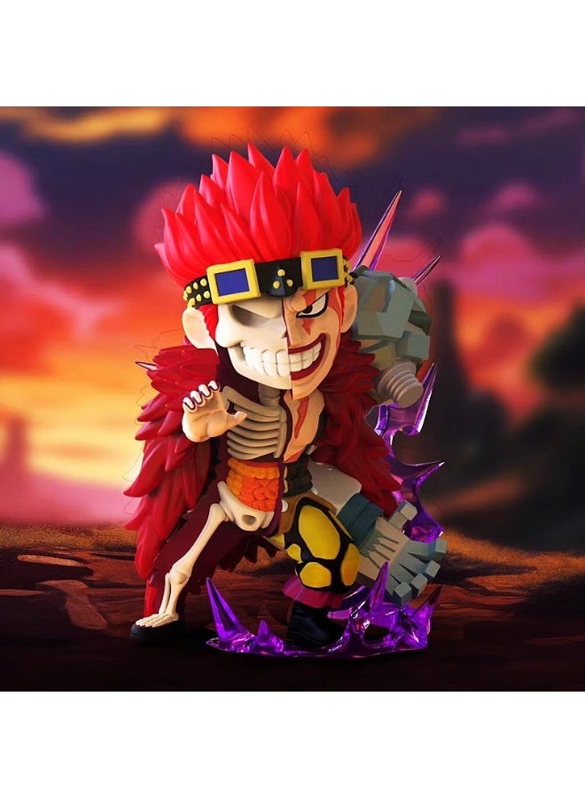 عام قطعة واحدة وبلد حرب جزيرة الأشباح نصف تشريح الجيل السابع صندوق أعمى لوفي سورون هدايا مصنوعة يدويا للعائلة والأصدقاء - Image 5