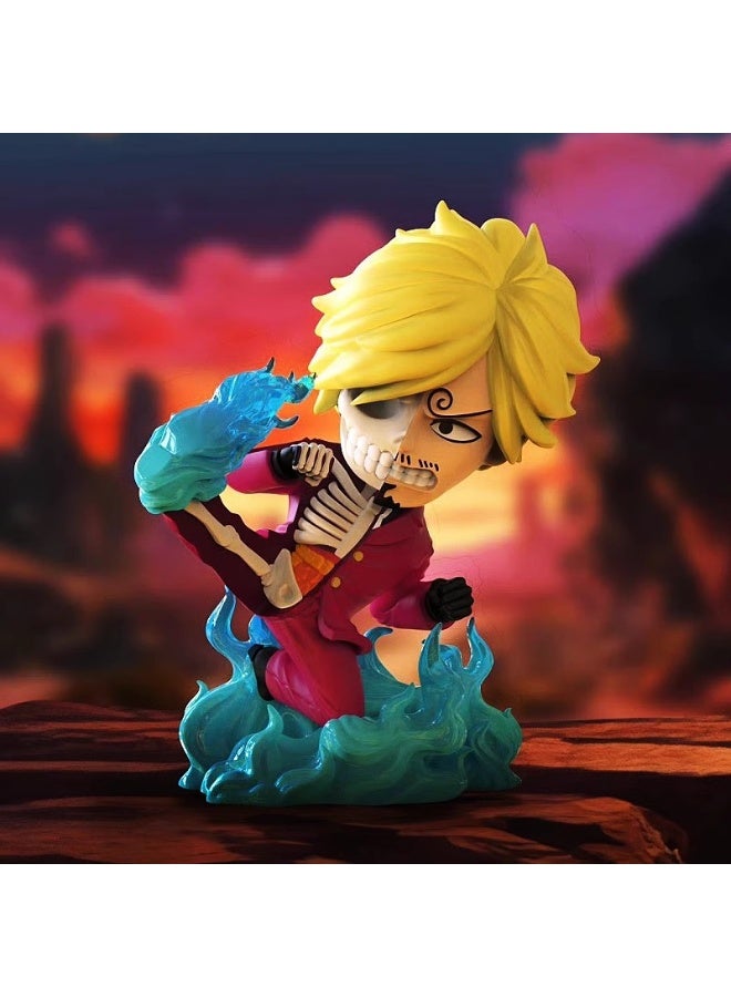 عام قطعة واحدة وبلد حرب جزيرة الأشباح نصف تشريح الجيل السابع صندوق أعمى لوفي سورون هدايا مصنوعة يدويا للعائلة والأصدقاء - Image 3