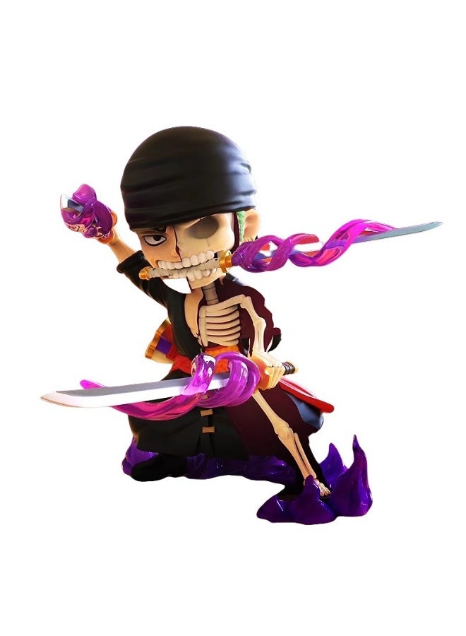 عام قطعة واحدة وبلد حرب جزيرة الأشباح نصف تشريح الجيل السابع صندوق أعمى لوفي سورون هدايا مصنوعة يدويا للعائلة والأصدقاء - Image 2