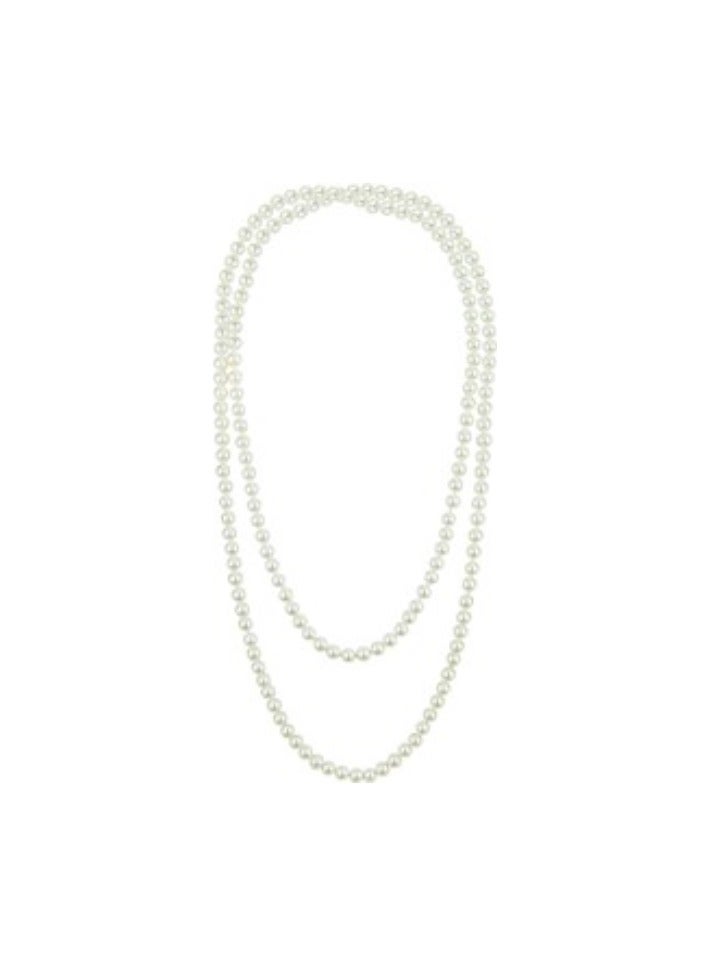 White Pearl Necklace 150cm 
