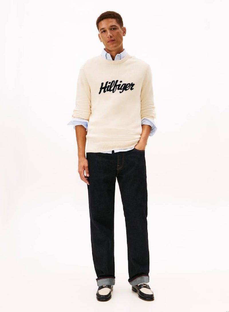 TOMMY HILFIGER Seasonal Graphic Pullover Sweater - Image 3