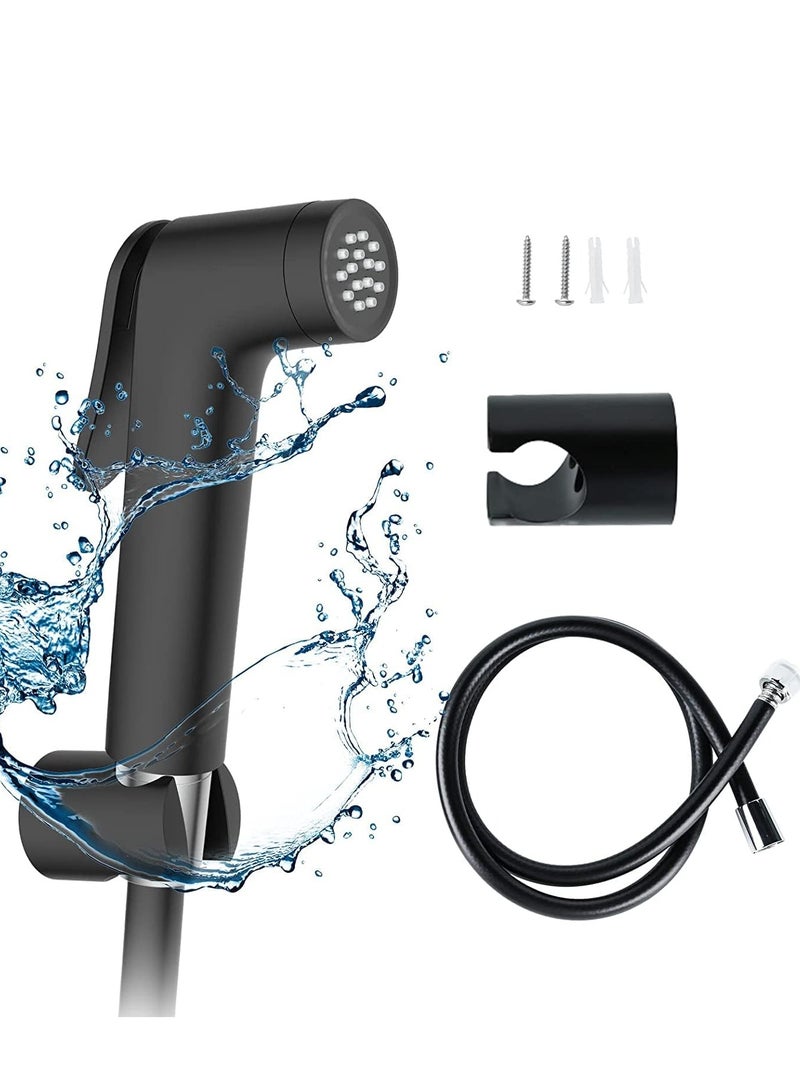 Arabest Bidet Shattaf Set, Handheld Adjustable Bidet Sprayer for Toilet with 1.2m Stainless Steel Hose, Standard Muslim Shower Set, with Bathroom Bidet Spray Shattaf Hose - Image 1