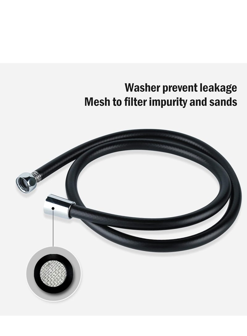 Arabest Bidet Shattaf Set, Handheld Adjustable Bidet Sprayer for Toilet with 1.2m Stainless Steel Hose, Standard Muslim Shower Set, with Bathroom Bidet Spray Shattaf Hose - Image 4