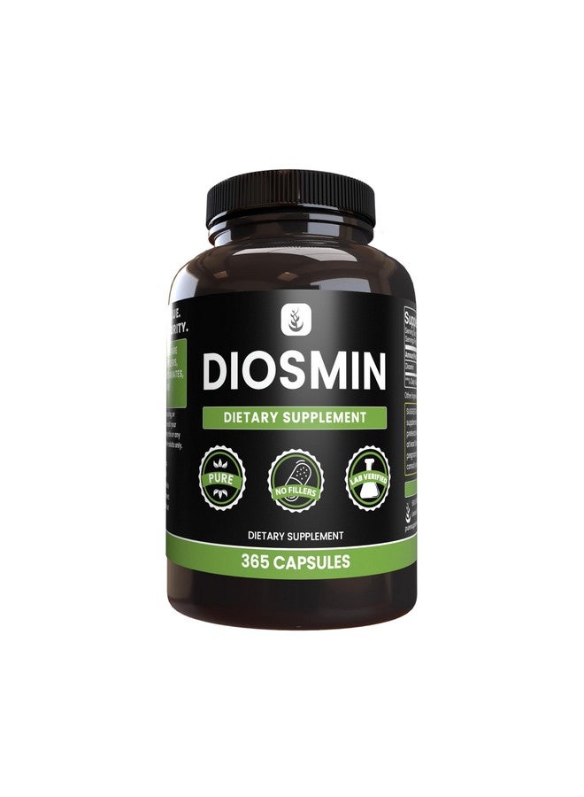 PURE ORIGINAL INGREDIENTS مكونات أصلية نقية ديوسمين (365 كبسولة) بدون مغنيسيوم أو حشوات أرز، دائمًا نقية، تم التحقق منها في المختبر - Image 1