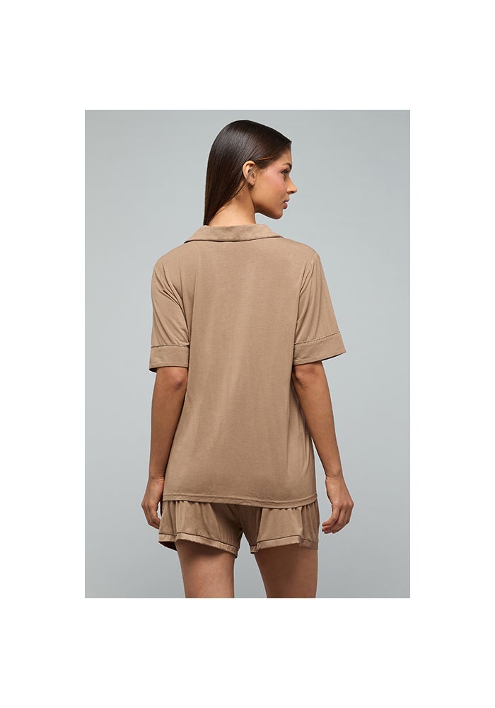 R&B Solid Shorty Pyjama Set - Image 5