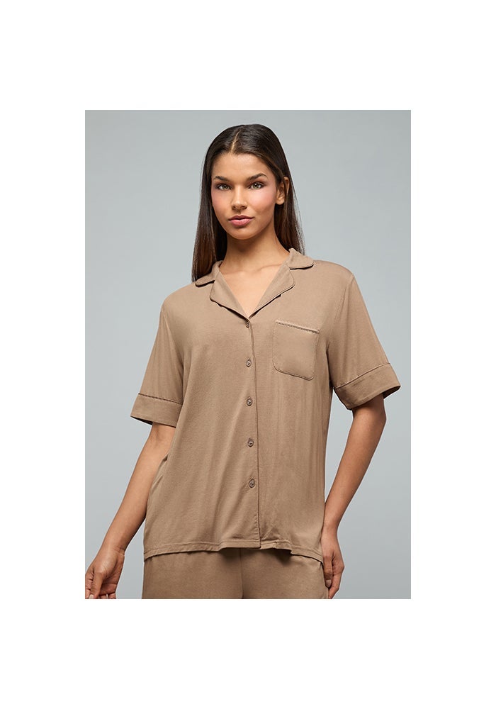 R&B Solid Shorty Pyjama Set - Image 4
