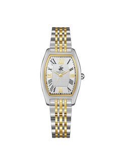 BEVERLY HILLS POLO CLUB BEVERLY HILLS POLO CLUB BP3716X.230 Women Analog Display Watch & Metal Strap Silver/Gold  - Image 1