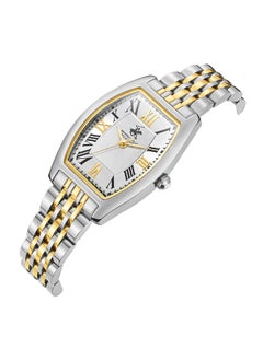BEVERLY HILLS POLO CLUB BEVERLY HILLS POLO CLUB BP3716X.230 Women Analog Display Watch & Metal Strap Silver/Gold  - Image 4