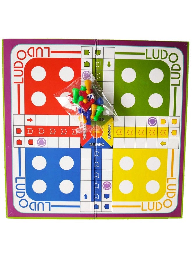apple fun Applefun 2 in 1 Ludo Plus Snakes and Ladders, Multi Color - Image 3