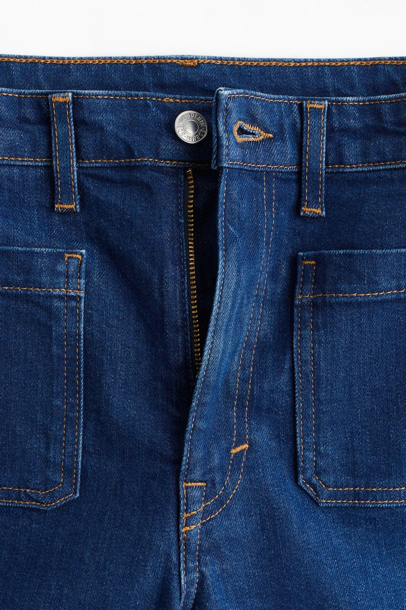 H&M Flared Ultra High Jeans