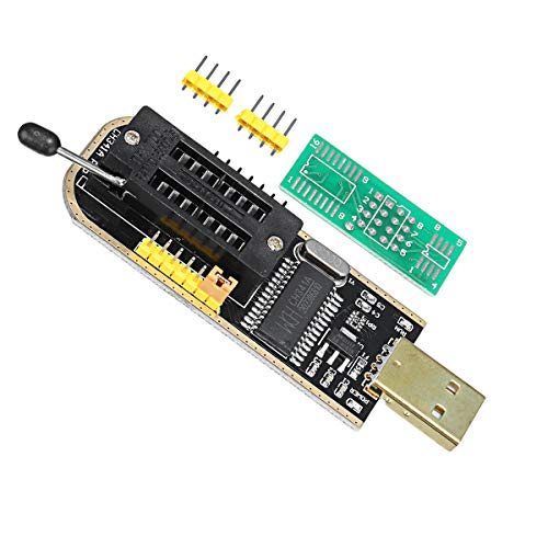 AiTrip EEPROM BIOS USB Programmer CH341A + SOIC8 Clip + 1.8V Adapter + SOIC8 Adapter for 24 25 Series Flash - Image 3
