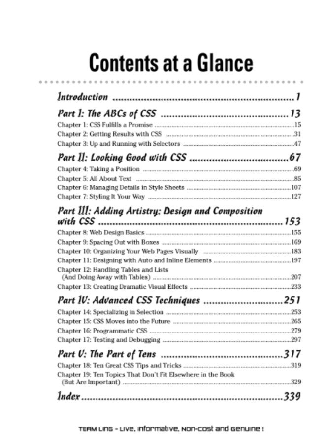 CSS Web Design for Dummies, by Richard Mansfield. This book is designed to be an easy and fun guide for beginners who want to create fast, professional websites using Cascading Style Sheets (CSS). - Image 5