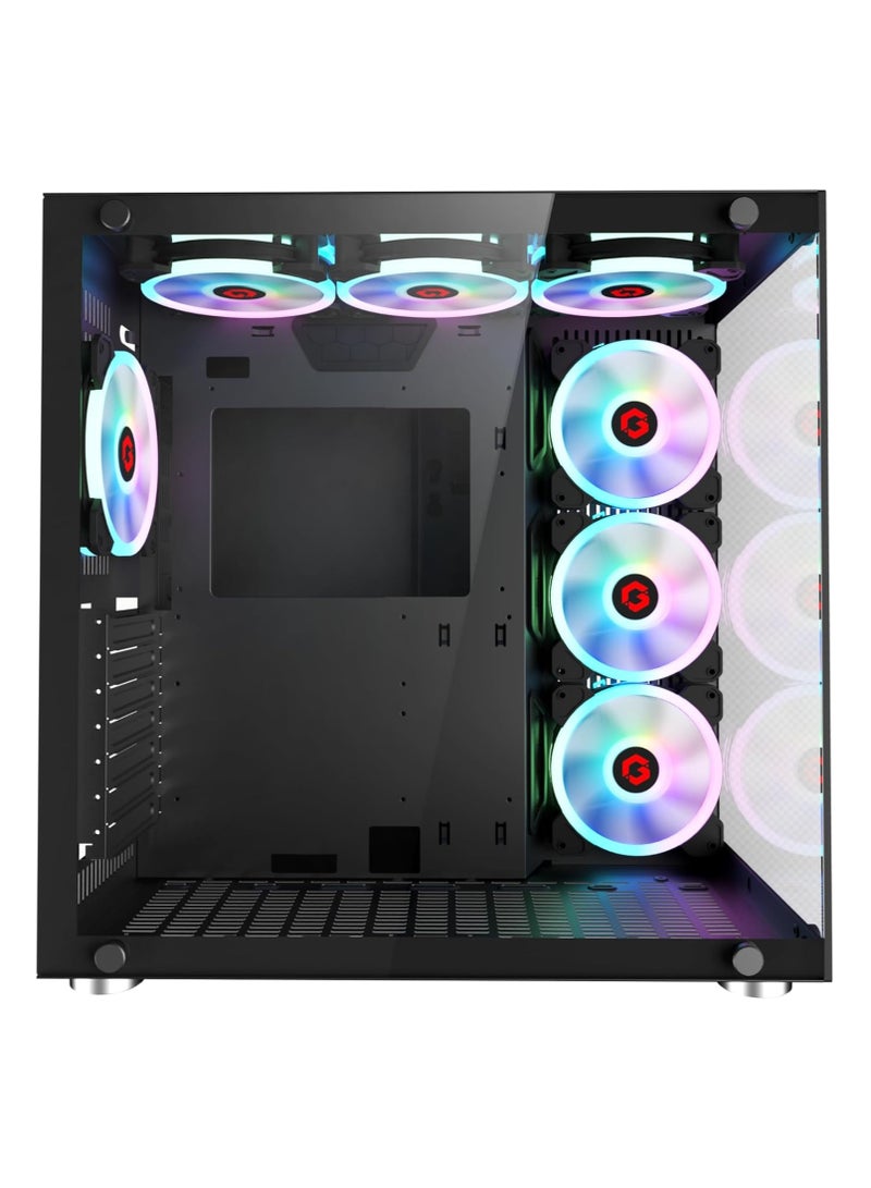 Generic MAX AIR GAMING & WORKSTATION TOWER PC 9TH GEN: CORE I5 | RX 580 8GB GRAPHICS | 16GB RAM | 1TB NVME/SATA SSD | Windows 10 | WIFI BT READY RGB - Image 3