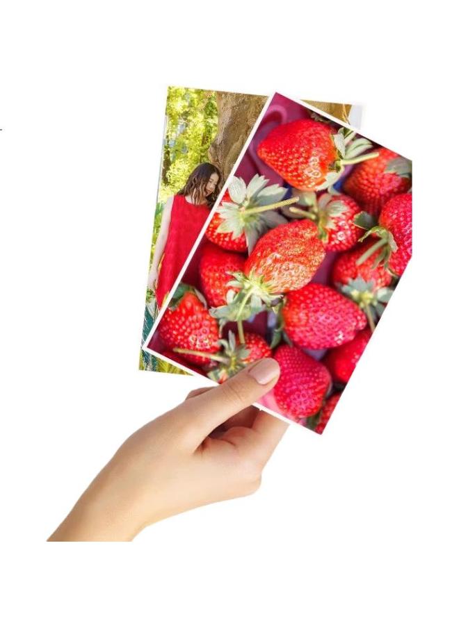 FANTAC Rc Waterproof High Gloss Scratch Resistant Photo Paper 6 Inch 255G Color Inkjet Printing Photo Paper 100 Sheets Pack 9890-449 - Image 2