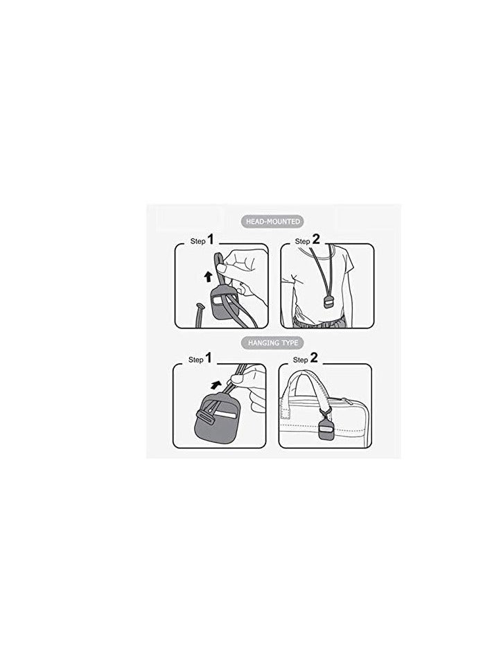 shomira Silicone Protective Case With Anti-lost Neck Strap & Wrist Lanyard for Airpods pro2 - Image 4