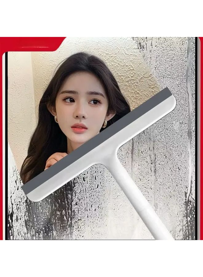 Ivory White Glass and Surface Cleaner with Scraping Blade for Kitchen Bathroom Shower Mirrors Tiles - Image 2