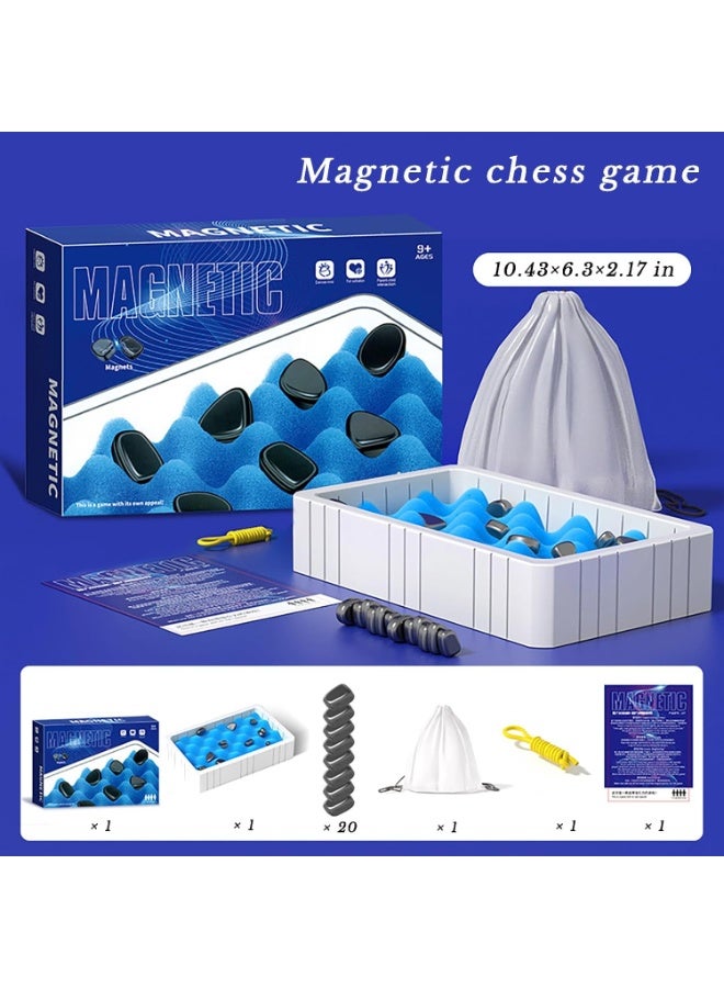 Relex Magnetic Chess Game, Fun Table Top Magnet Game, Magnet Board Game - Image 2