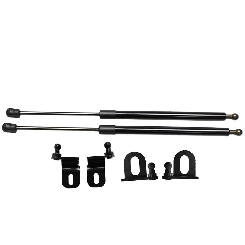 TSUBASA Lift Supports for Mitsubishi Evolution X EVO 10 CZ4A 2008-2015 Front Bonnet Hood Modify Carbon Fiber Gas Charged Shock Dampers Spring Struts Bar (2 PCS) (Normal Black) - Image 4
