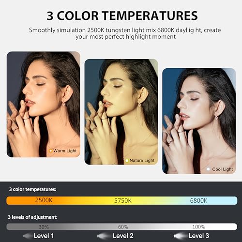 STARTRC ضوء ملء مغناطيسي لجهاز DJI Osmo Pocket 3 مجموعة المبدعين، قاعدة مغناطيسية متوافقة مع DJI Pocket 3/Osmo Mobile 7P/7/6 ملحقات - Image 2