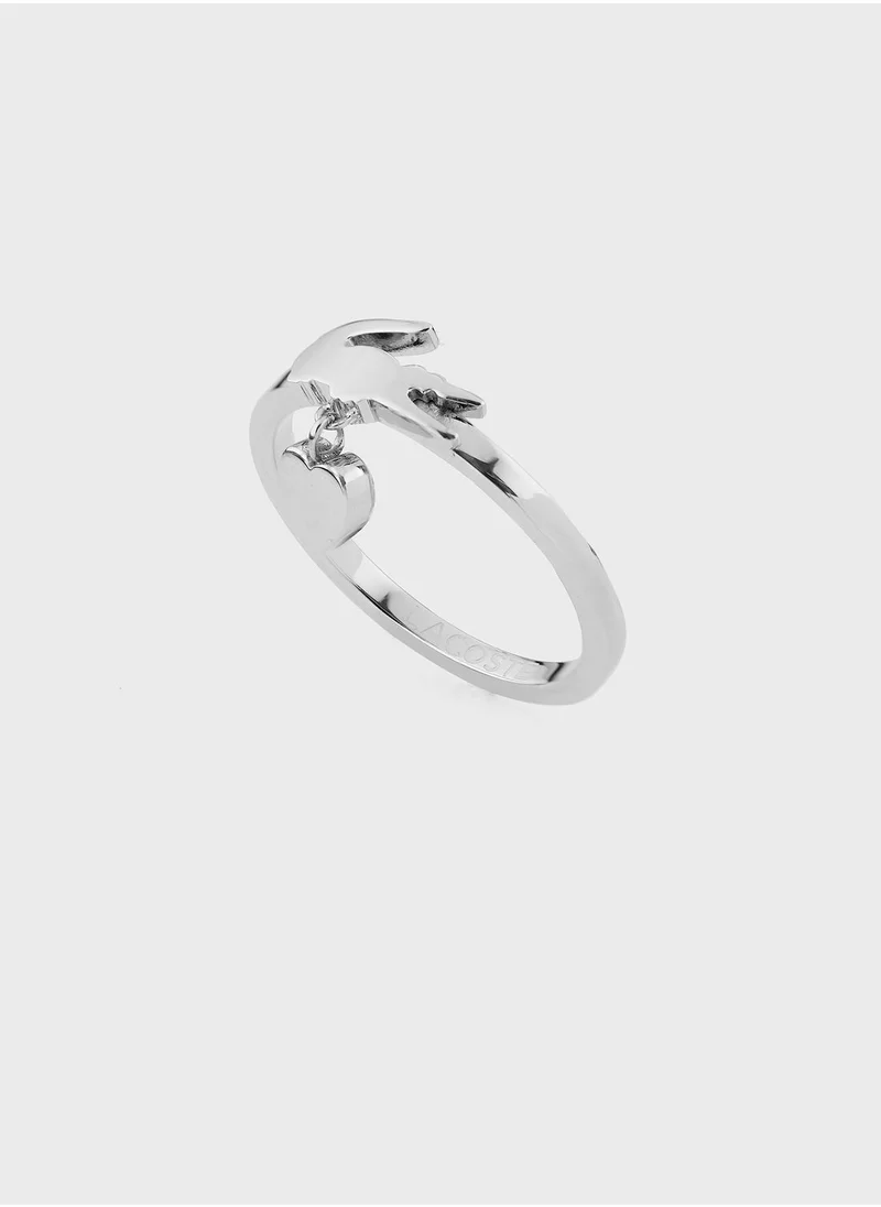 LACOSTE Stainless Steel Ring