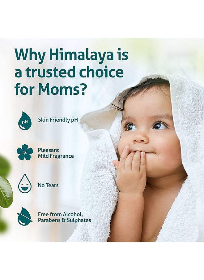 Himalaya - No Tears Moisturizing Baby Bath With Olive Oil And Aloe Vera For Delicate Skin Cleanses And - Image 1