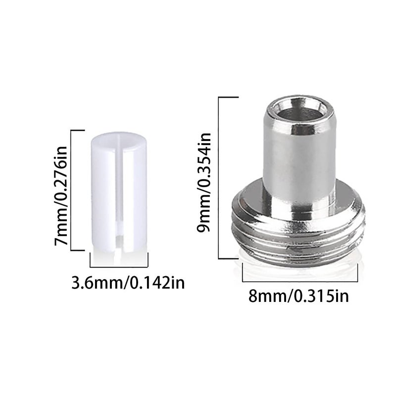 كلاراكو Klarako 8X ألياف بصرية سيراميكية النواة، ألياف بصرية، محدد الأعطال البصرية، رؤوس معدنية، أطراف معدنية و8X رؤوس ذهنية لتحديد الأعطال البصرية، جهاز اختبار الألياف البصرية، مقياس الضوء، جهاز اختبار كابلات الشبكة - Image 2