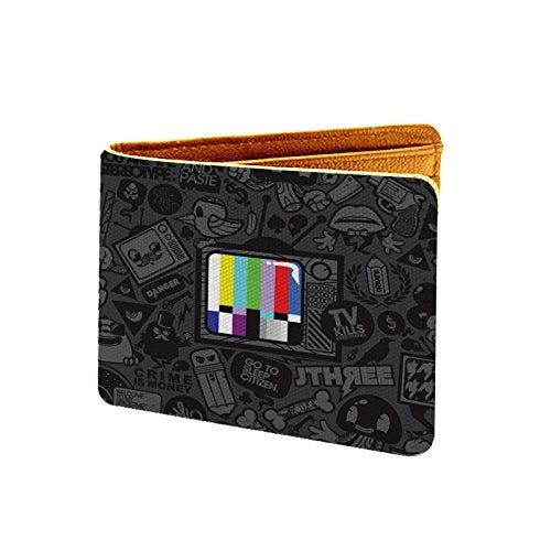 ShopMantra Boys Wallet | Slim Bifold Faux Leather Wallet for Boy Kids & Teens | Durable Mini Purse with Card Slots & ID Window - Image 3