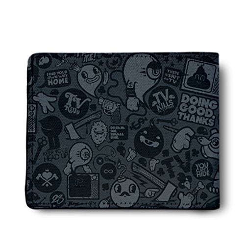 ShopMantra Boys Wallet | Slim Bifold Faux Leather Wallet for Boy Kids & Teens | Durable Mini Purse with Card Slots & ID Window - Image 2