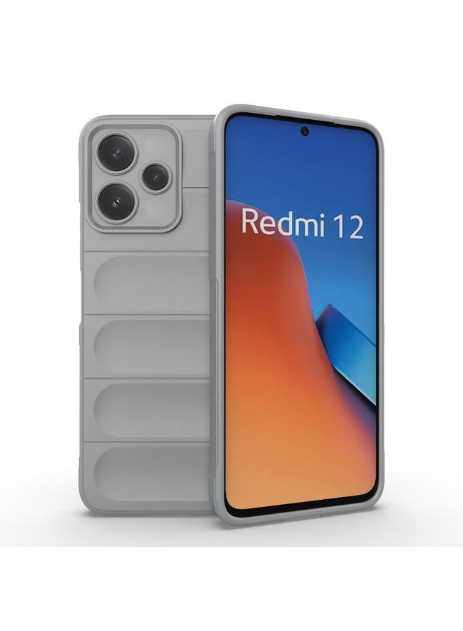 The Bros Case For Xiaomi Redmi 12 5G Magic Shield TPU + Flannel Phone Case