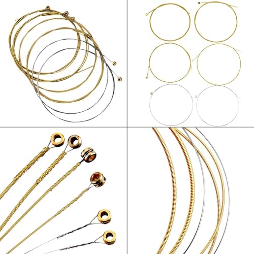 IMAGINEA Acoustic Guitar String Set with 5 picks | Stainless Steel Replacement Strings | Guitar Accessories (Pack of 2) - Image 3