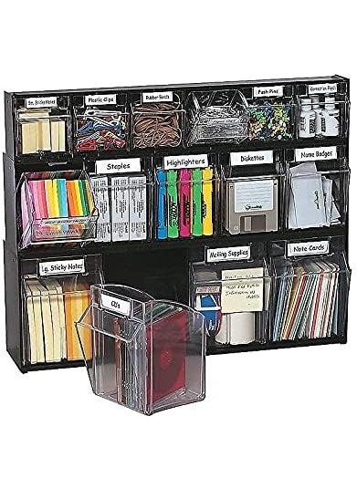 Deflecto DEF20604OP  Deflecto Interlocking Tilt Bin  - Image 3