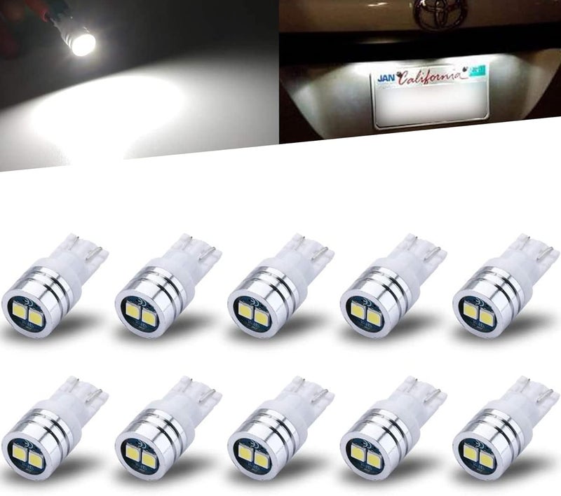iBrightstar 10-Pack LED Bulbs for License Plate and Interior Lights - Image 1