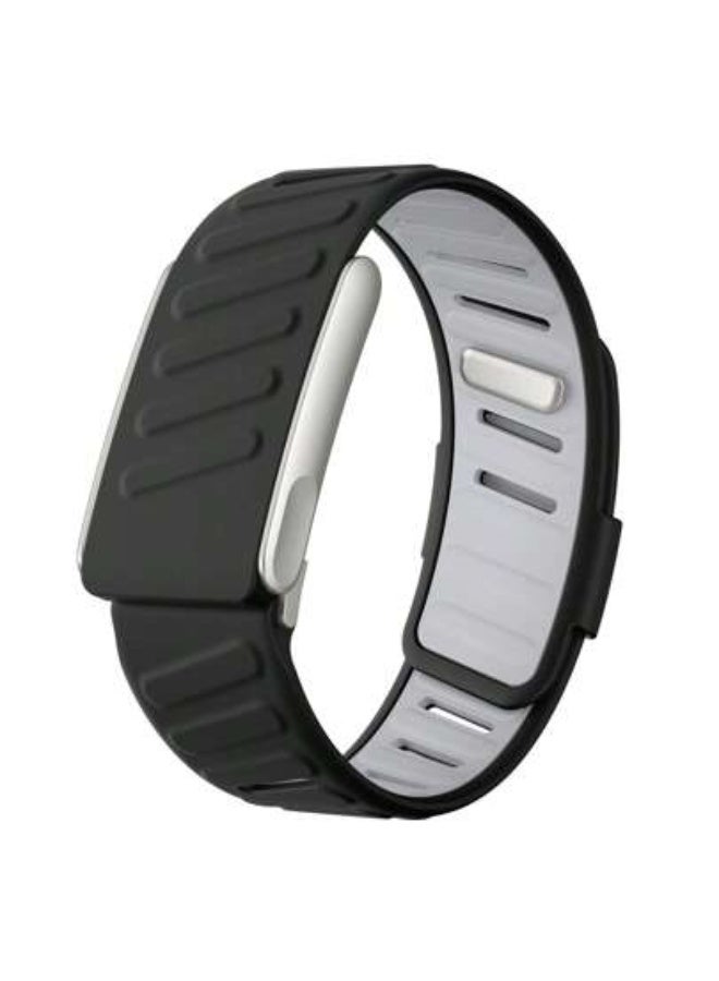 اورورا سوار سيليكون أورورا لساعة وووب إم جي لايف أسود - Image 1