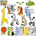 BONNYCO 3D Puzzles for Kids Toys Jungle Animals Pack 8 3D Puzzle Jigsaw 68 913 Educational Girl and Boy Toys Gifts for Kids Activity Birthday Gifts for Boys Rompecabezas 3D Foam Christmas - Image 4