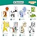 BONNYCO 3D Puzzles for Kids Toys Jungle Animals Pack 8 3D Puzzle Jigsaw 68 913 Educational Girl and Boy Toys Gifts for Kids Activity Birthday Gifts for Boys Rompecabezas 3D Foam Christmas - Image 2
