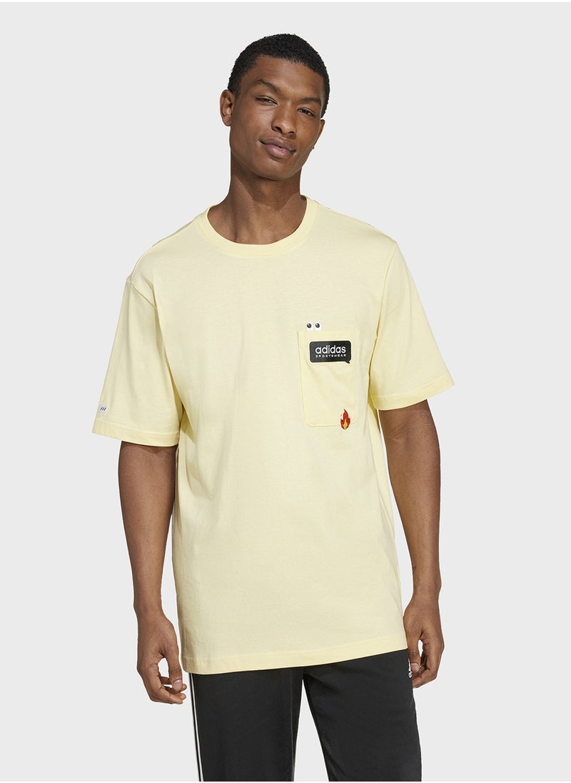 Adidas Remoji Graphic T-Shirt  - Image 1