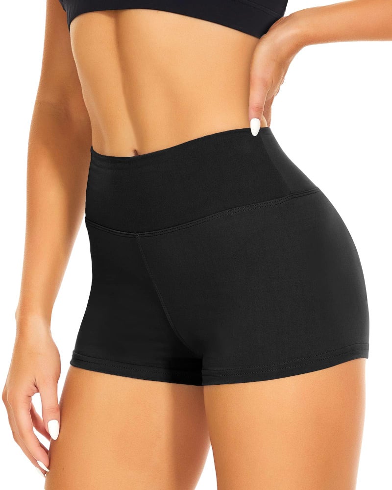 CAMPSNAIL Workout Biker Shorts Women - 3"/5"/8" High Waisted Tummy Control Spandex Booty Volleyball Shorts for Yoga Dance - Image 5
