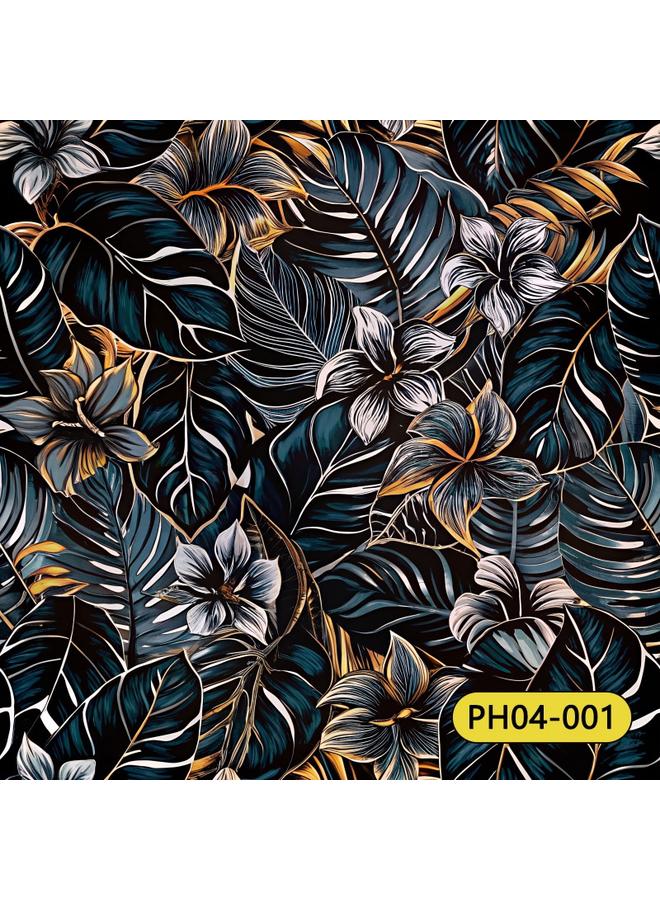 Retro American Style Warm Fresh Plant Flower Wallpaper Ins Style Atmosphere Wallpaper Bedroom Self-adhesive Wallpap - Image 1