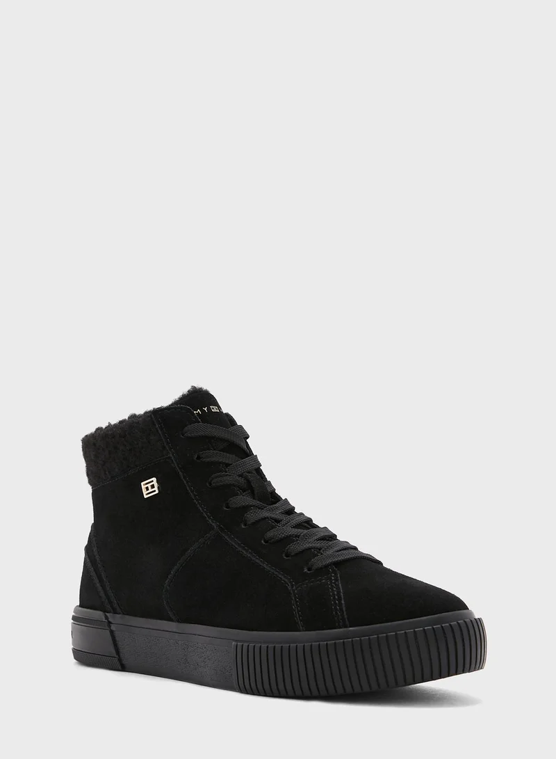 TOMMY HILFIGER Lace Up High  Top Sneakers