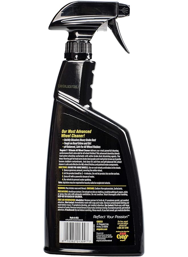 Meguiar's Ultimate All Wheel Cleaner, 24 Oz, G180124 - Image 2