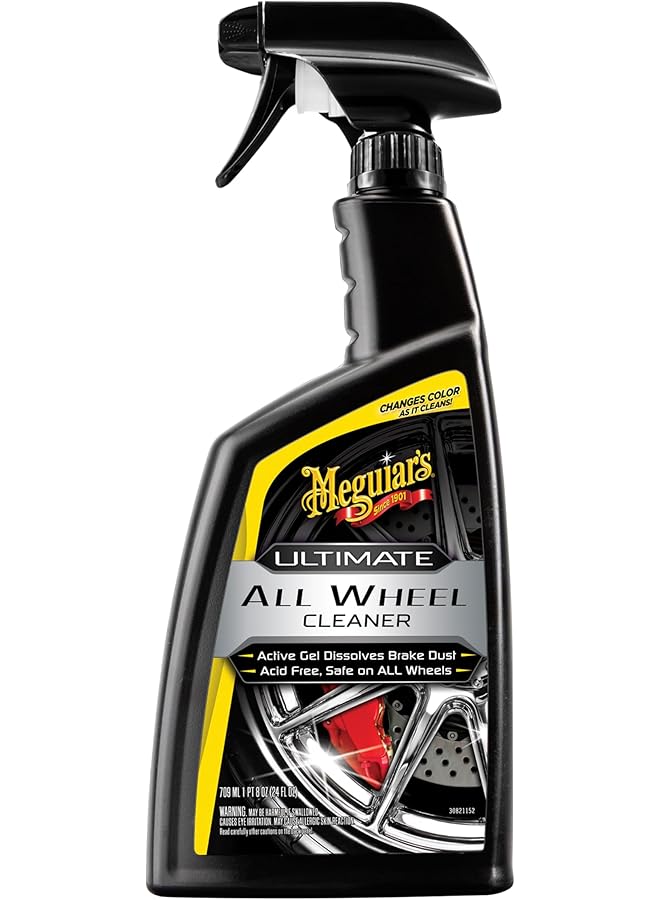 Meguiar's Ultimate All Wheel Cleaner, 24 Oz, G180124 - Image 1