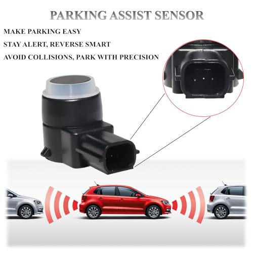 PANNUOSCS Backup Sensor Reverse Backup Parking Rear Bumper Park Assist Object Sensor Compatible with 2006-2016 Buick Enclave Cadillac Escalad Chevy/GMC Express 1500 2500 3500 Replaces#25961321, 25961317(4PCS) - Image 4