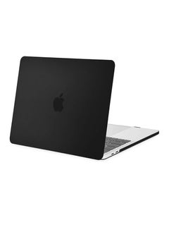 Generic MacBook Pro 13 Inch Case 2020 Release Model A2338 M1 A2289 A2251 A1706 A1708 A1989 Frosted Rubberized Matte Cover Touch Bar Black  - Image 1
