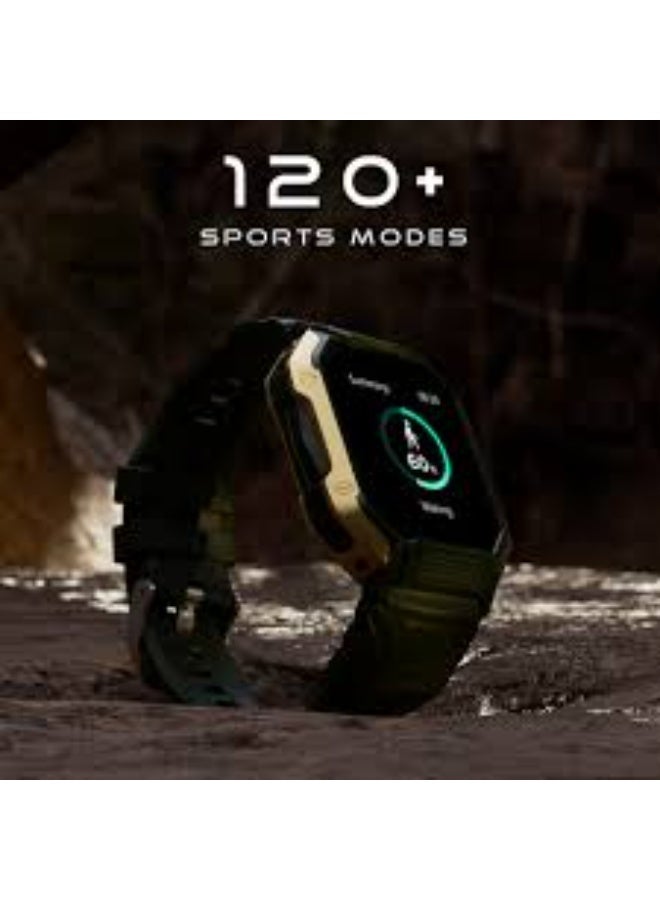 Fire-Boltt Shark 46.5mm (1.83) Smartwatch with Rugged Outdoor Design, Bluetooth Calling Smartwatch  (Black Strap, Free Size) - Image 4