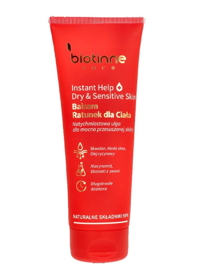biotinne Biotinne Care instant dry & sensitive skin balsam 250 ml 