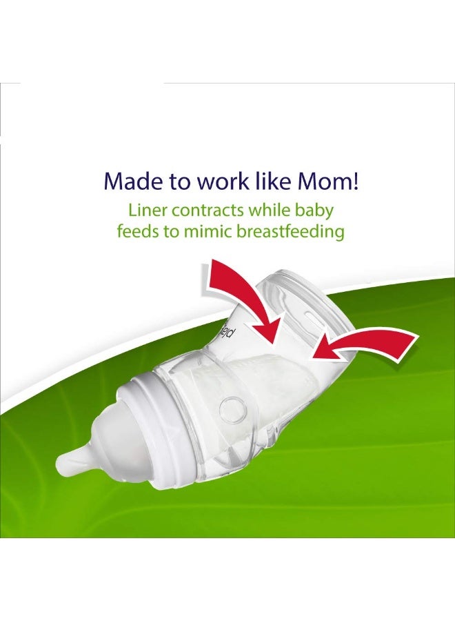 playtex baby Diaper Genie Playtex Nurser Drop-Ins Baby Bottle Disposable Liners, Closer to Breastfeeding, 8 Oz, 50 Count - Image 4