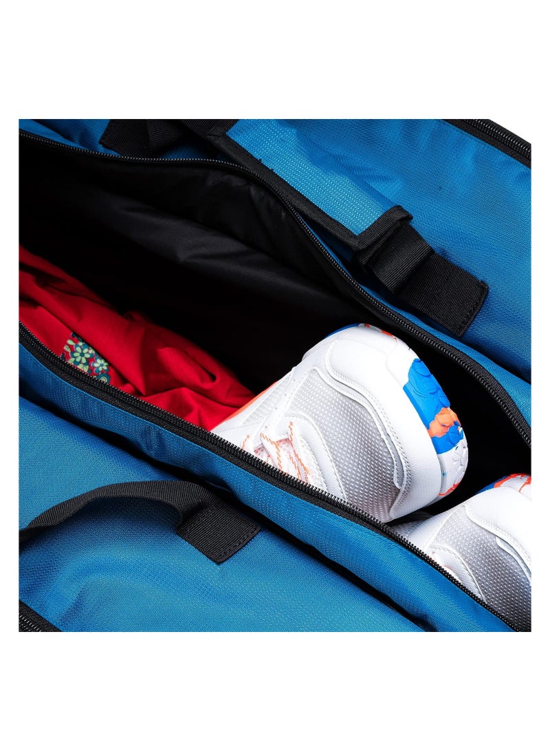 Li-Ning Flash Triple Zipper Polyester Badminton Kit Bag| Easy - Access Compartments | Spacious | Unisex - Men, Boys, Girls, Women  - Image 4