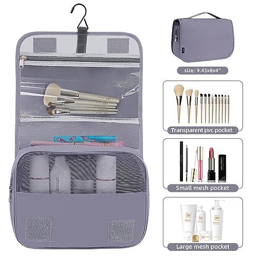 BAGAIL 10 Set Packing Cubes Various Sizes Packing Organizer for Travel Accessories Luggage Carry On Suitcase-Grey - Image 3