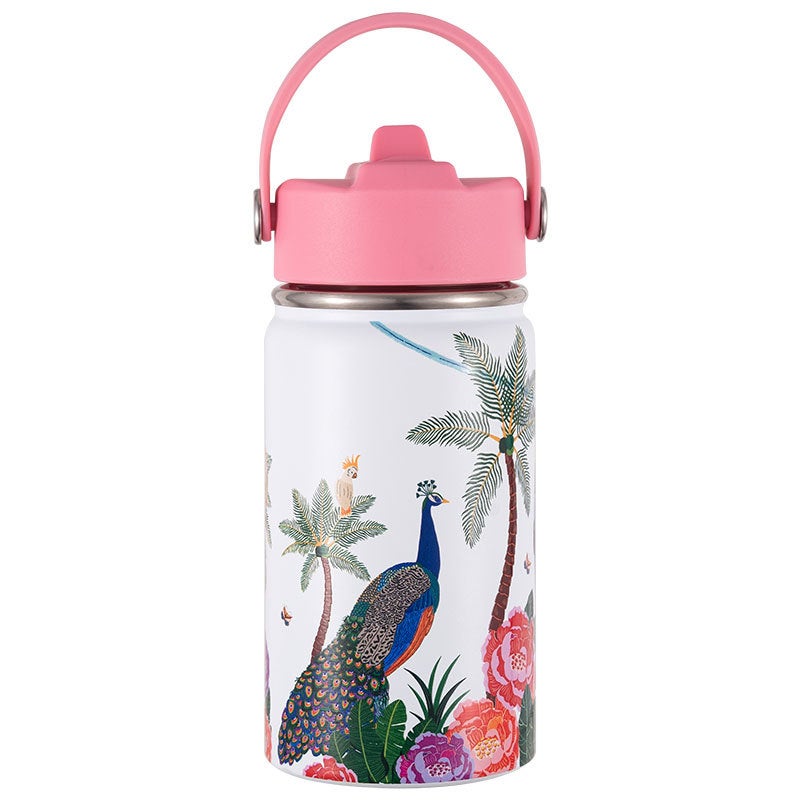 Space Bottle 'S Popular Cartoon Thermos Cup 304 Stainless Steel Straw Carrying Environmental Protection Thermos Cup Cartoon Cute - Image 4